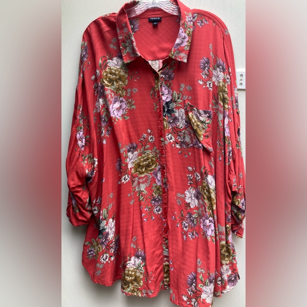 Plus size torrid blouse
